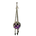 Purple Pendant Light I